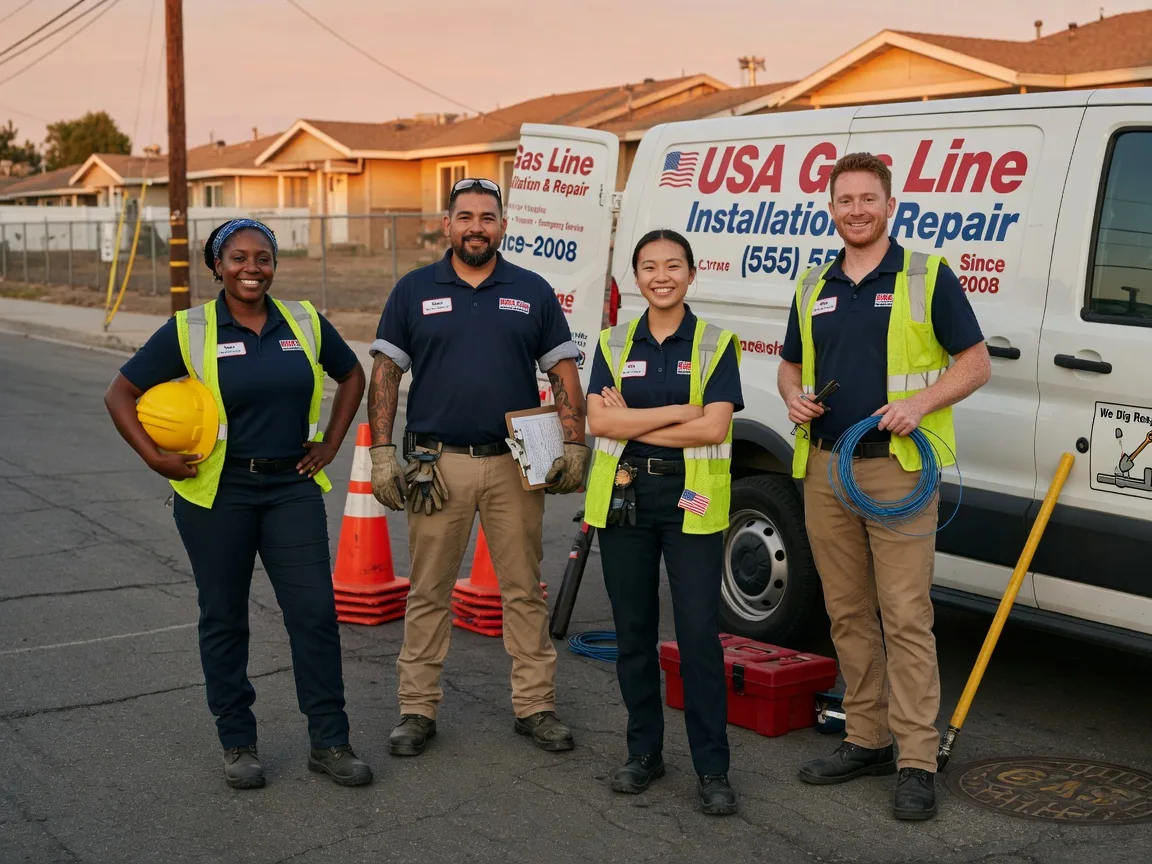 Gas Line Installation company in Laughlin Afb, TX